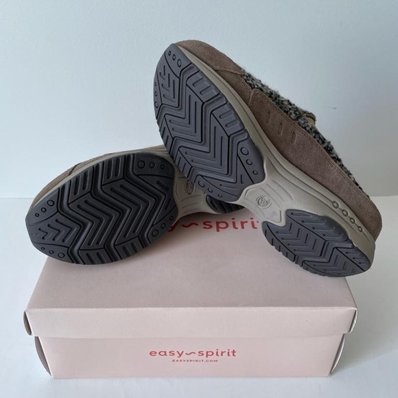 Nib Easy Spirit Traveltime Slip on Dark Taupe- Multi Clogs - Picture 9 of 9